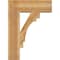 Ekena Millwork Merced Block Rough Sawn Bracket, Western Red Cedar, 6"W x 22"D x 30"H BKT06X22X30MRC05RWR - alternate 4